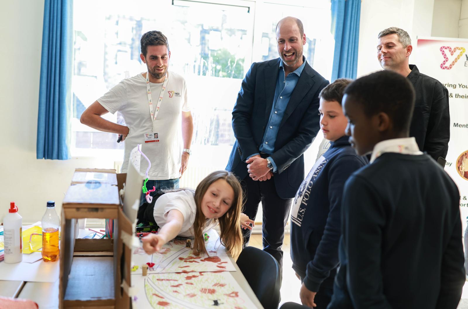 Royal Visit unveils Leith United Partnership